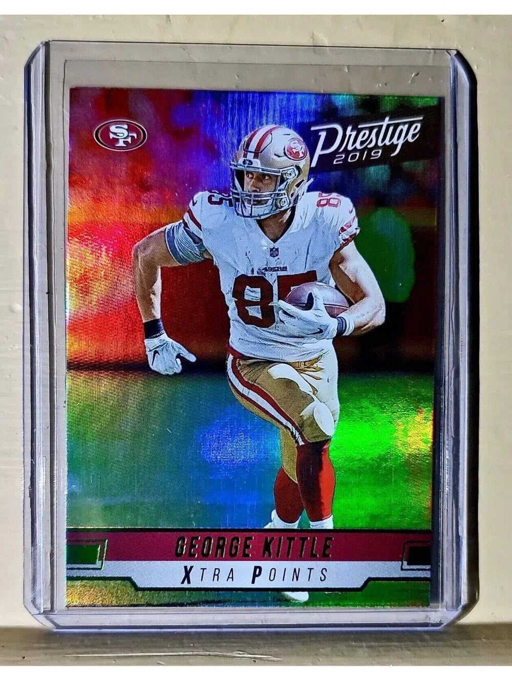 George Kittle 2019 Panini Prestige Football #149 Xtra Points NFL Card 49ers